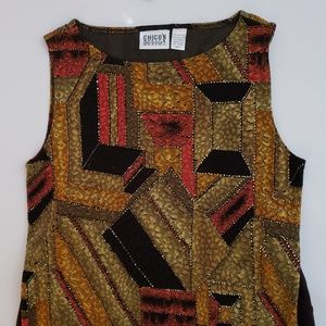 Multicolored/Metallic Top